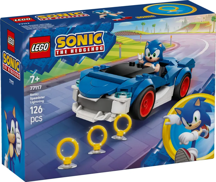 401958077117 LEGO Sonic The Hedgehog Sonic: Speedster Lightning - Image 1