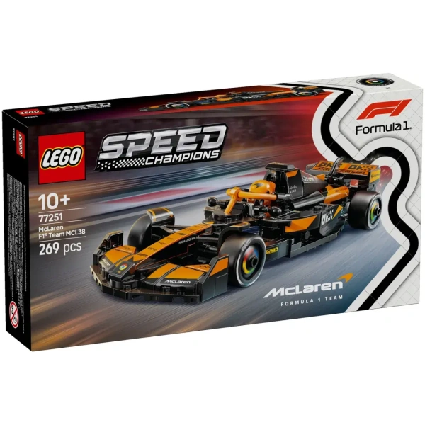 LEGO Speed Champions McLaren F1 Team MCL38 Race Car