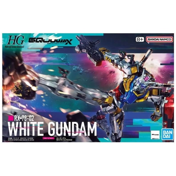Hg RX-78-02 White Gundam 1/144