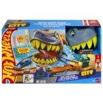 Mattel Hot Wheels: City - Shark Chomp Beach Playset