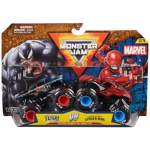 Spin Master Monster Jam Marvel: Venom Vs Amazing Spider-Man Vehicles