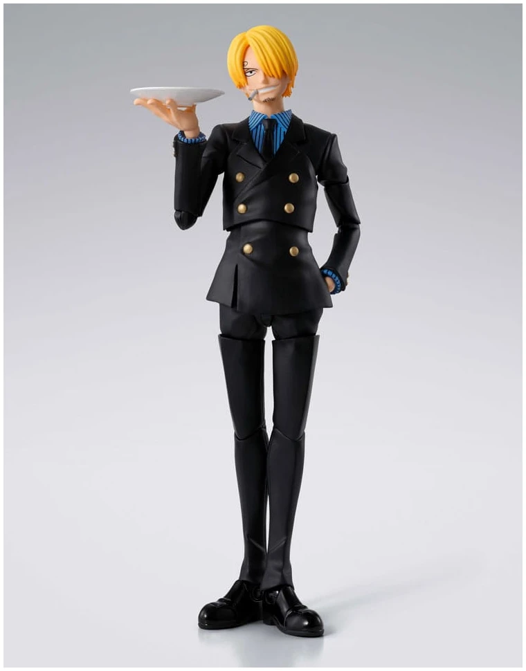 x_btn68744 One Piece S.H.Figuarts Action Figure Sanji Romance Dawn Ver. 15cm - Image 1