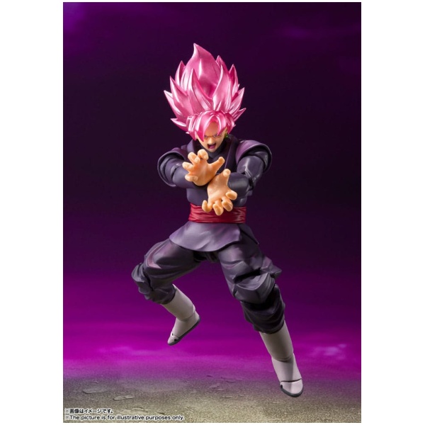 Dragon Ball Super S.H. Figuarts Action Figure Goku Black - Super Saiyan Rose Reissue 14cm