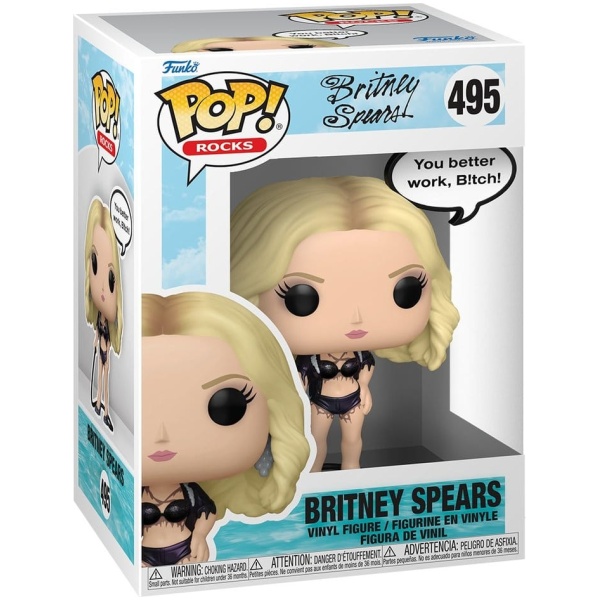 Funko POP! Britney Spears - You better Work, Bitch! #495