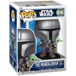 Funko POP! Star Wars: The Mandalorian & Grogu - Mandalorian With Grogu #818