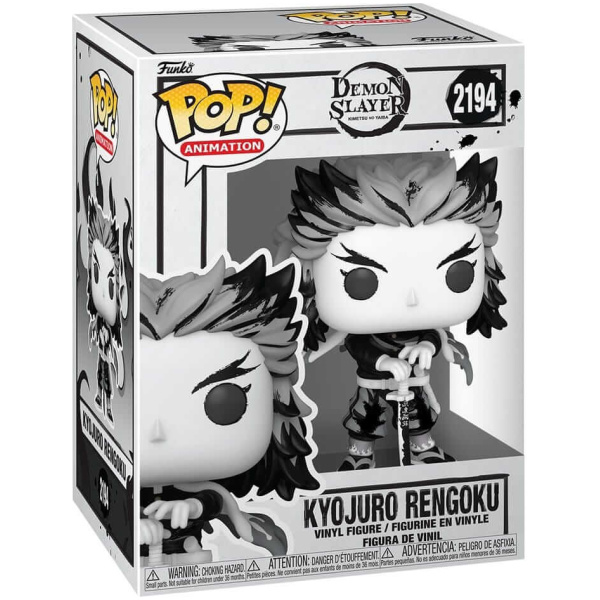 Funko POP! Demon Slayer: Kimetsu no Yaiba - Kyojuro Rengoku (Sumi-Ink) #2194