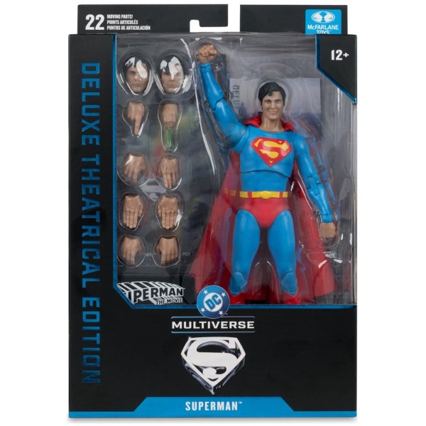 Superman (1978) DC Multiverse Deluxe Theatrical Edition Action Figure Superman 19cm