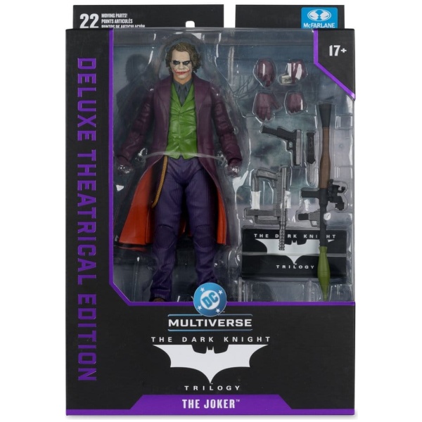 The Dark Knight DC Multiverse Deluxe Theatrical Edition Action Figure Joker 18cm