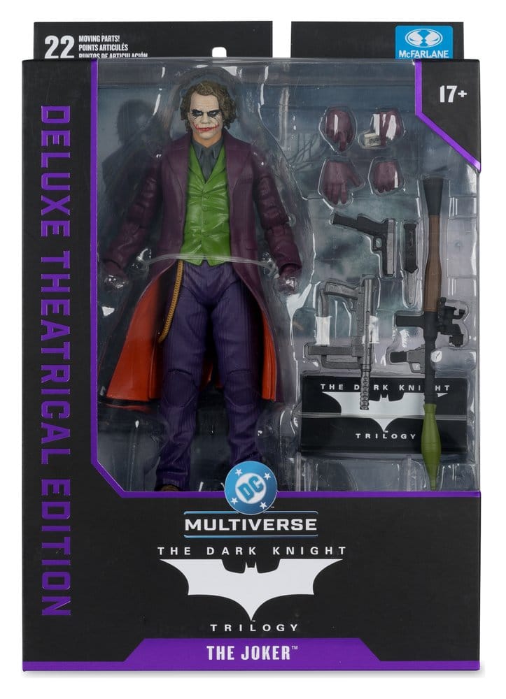 x_mcf17892_g The Dark Knight DC Multiverse Deluxe Theatrical Edition Action Figure Joker 18cm - Image 1