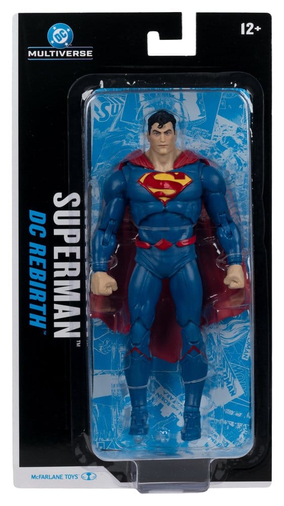 x_mcf18042_c DC Multiverse Action Figure Superman (Rebirth) (Blister Card) 18cm - Image 1