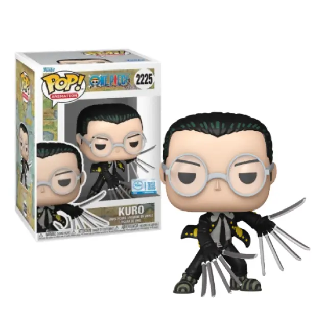 0 Funko POP! One Piece - Kuro #2225 special edition - Image 1