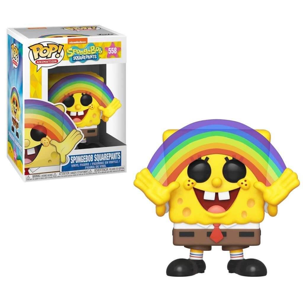 133608-0-0000-figoura-funko-pop-spongebob-squarepants-spongebob-squarepants-with-rainbow-558 Funko POP! Spongebob Squarepants - Spongebob Squarepants (with Rainbow) #558 - Image 1