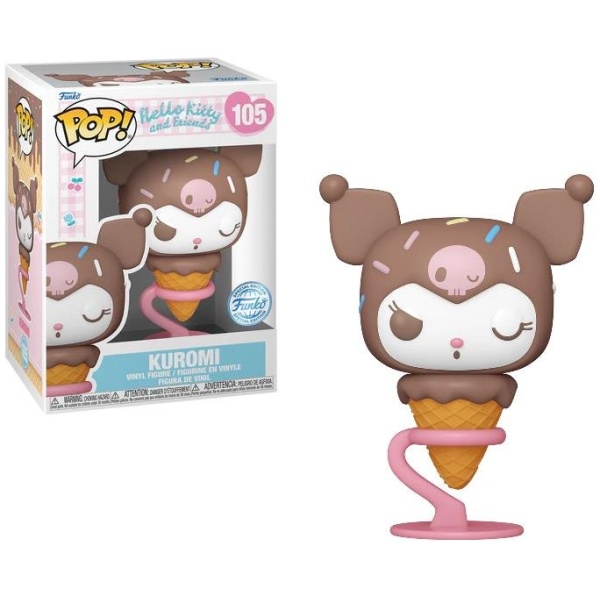 Funko Pop! Sanrio: Hello Kitty And Friends - Kuromi Ice Cream Cone (Special Edition) #105