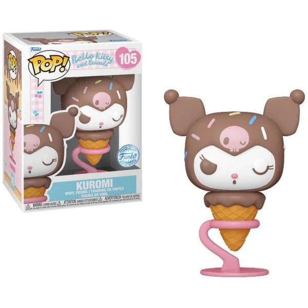 Funko Pop! Sanrio: Hello Kitty And Friends - Kuromi Ice Cream Cone (Special Edition) #105