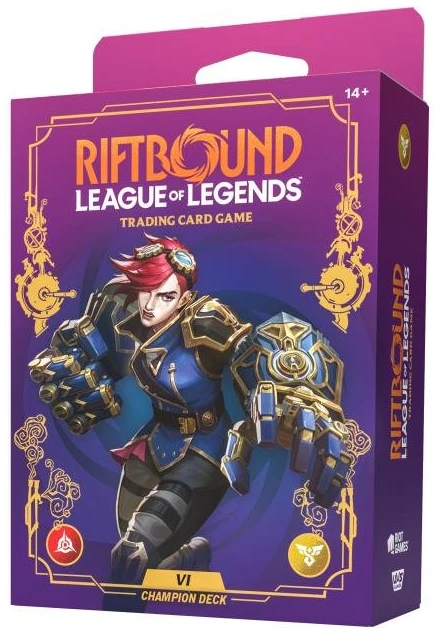 381751-0-0000-riftbound-league-of-legends-tcg-unleashed-champion-deck-vi Riftbound: League of Legends TCG - Unleashed Champion Deck: Vi - Image 1