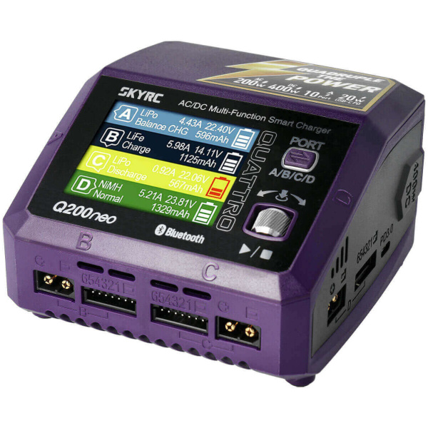 SkyRC Q200 Neo LiPo 1-6s 10A 200W AC Charger