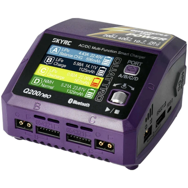 SkyRC Q200 Neo LiPo 1-6s 10A 200W AC Charger