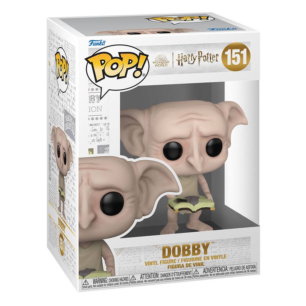 x_fk65650_a Funko POP! Harry Potter - Dobby with book #151 - Image 1