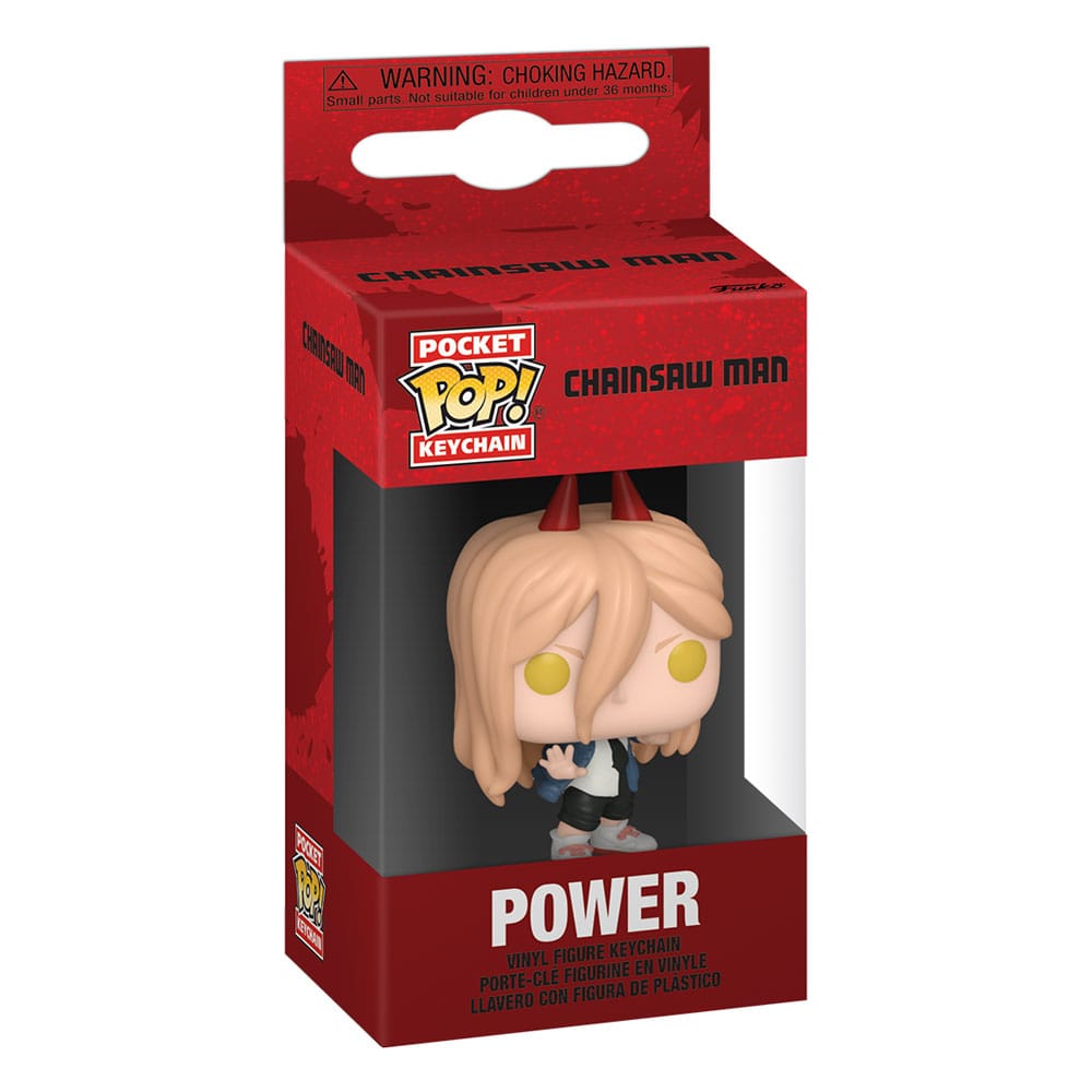 x_fk83634_a Funko Pocket POP! Chainsaw Man – POWER Keychain - Image 1