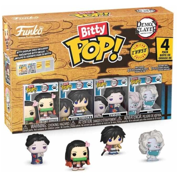 Funko Bitty POP! Demon Slayer: Kimetsu no Yaiba - 4 pack