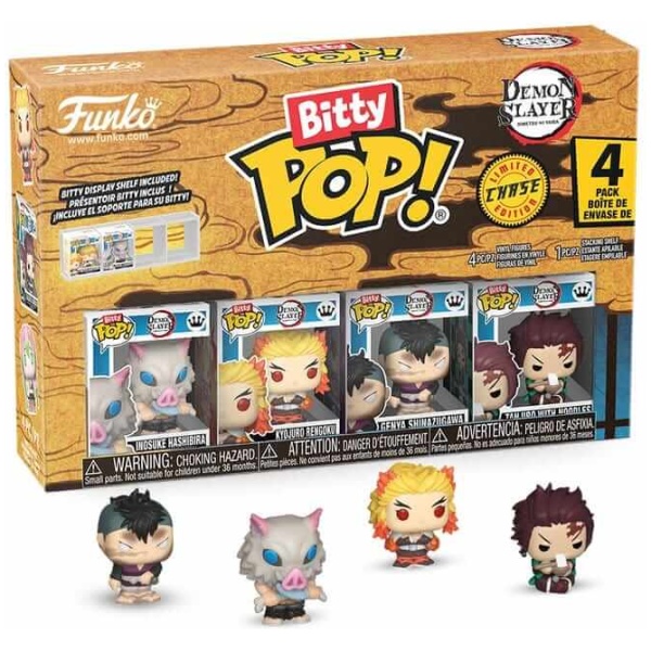 Funko Bitty POP! Demon Slayer: Kimetsu no Yaiba - 4 pack