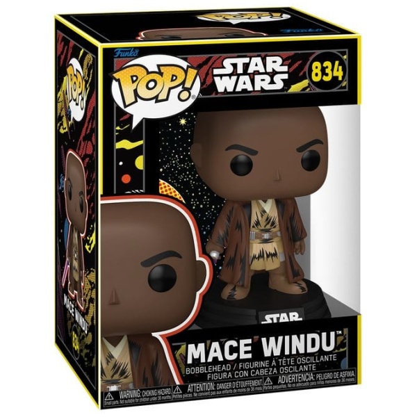 Funko POP! Star Wars - Mace Windu (Retro) #834