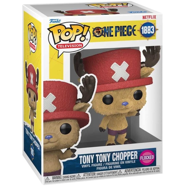 Funko POP! Netflix's One Piece - Chopper (Flocked) #1883