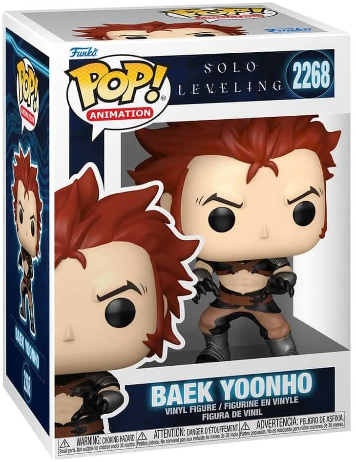 x_fk90628_a Funko POP! Solo Leveling - Baek Yoonho #2268 - Image 1