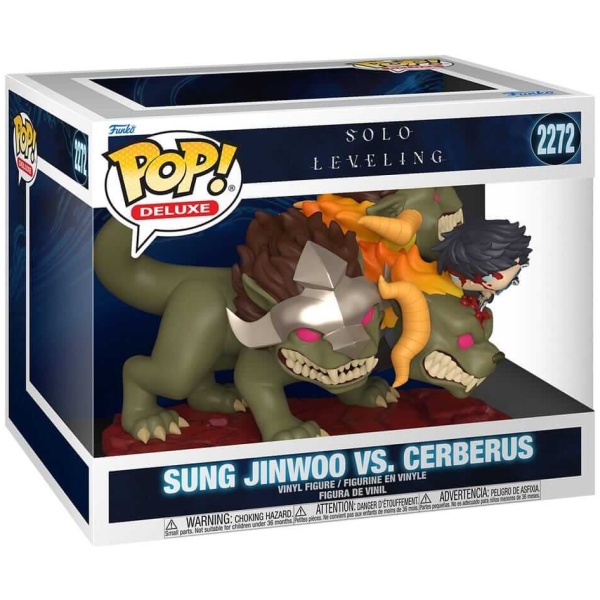 Funko POP! Deluxe: Solo Leveling - Sung Jinwoo VS Cerberus #2272