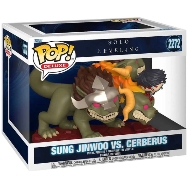 Funko POP! Deluxe: Solo Leveling - Sung Jinwoo VS Cerberus #2272
