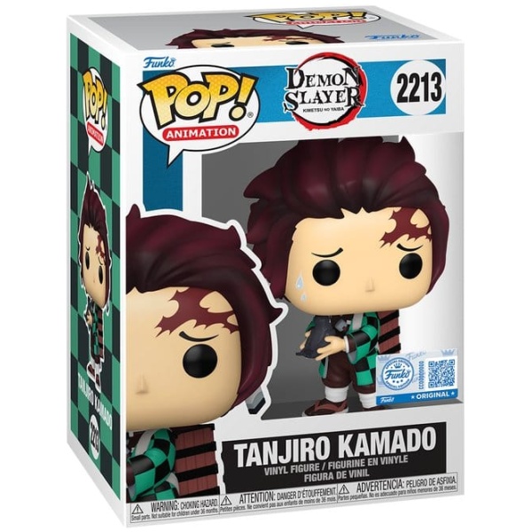 Funko POP! Demon Slayer: Kimetsu no Yaiba - Tanjiro Kamado #2213 special edition