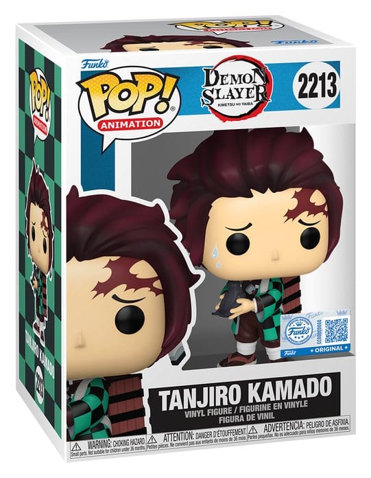 x_fk92022_a Funko POP! Demon Slayer: Kimetsu no Yaiba - Tanjiro Kamado #2213 special edition - Image 1