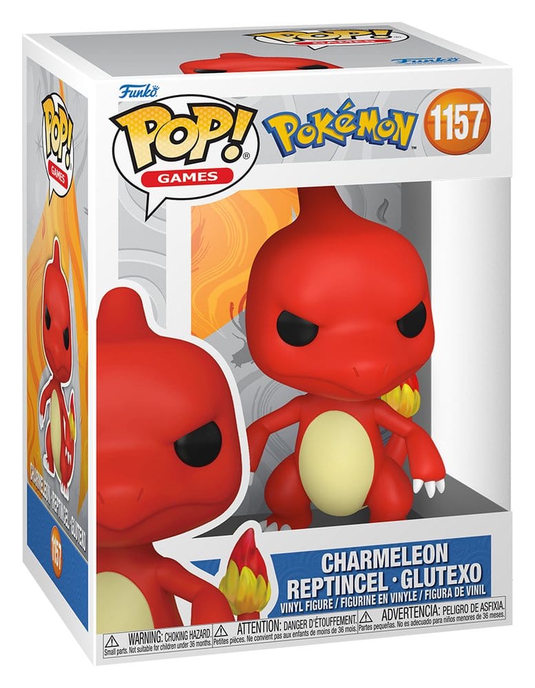 x_fk92414_a Funko POP! Pokemon - Charmeleon #1157 - Image 1