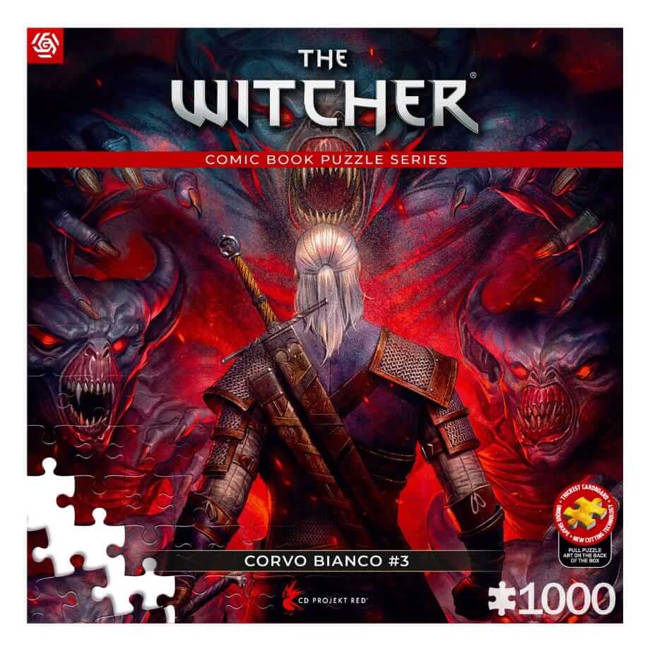 x_golo-25104 The Witcher Puzzle Corvo Bianco (1000 pieces) 68x48 - Image 1