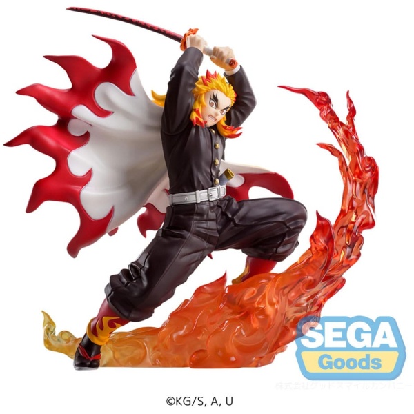 Demon Slayer: Kimetsu no Yaiba Xross Link Anime PVC Statue Kyojuro Rengoku 15cm
