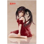Date A Live V PVC Statue Desktop Cute Figure Kurumi Tokisaki Nightwear Ver. Renewal 13cm