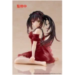 Date A Live V PVC Statue Desktop Cute Figure Kurumi Tokisaki Nightwear Ver. Renewal 13cm