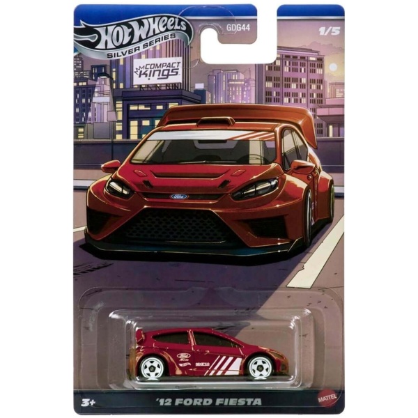 Mattel Hot Wheels Silver Series: Compact Kings - '12 Ford Fiesta Vehicle