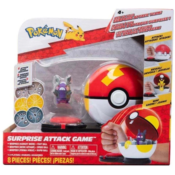 Pokemon Surprise Attack – Morpeko & Fast Ball