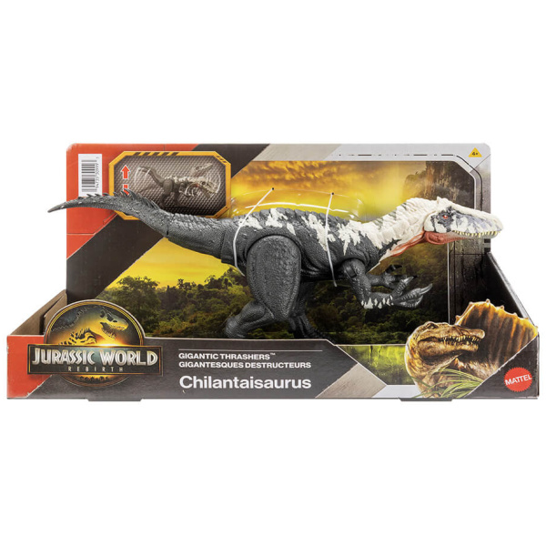 Mattel Jurassic World Rebirth: Gigantic Thrashers - Chilantaisaurus