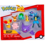 Multi-pack Pokemon - Eevee, Morpeko, Fenniken, Bulbasaur, Popplio, Clefairy, Haunter & Lucario 5cm