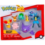 Multi-pack Pokemon - Eevee, Morpeko, Fenniken, Bulbasaur, Popplio, Clefairy, Haunter & Lucario 5cm