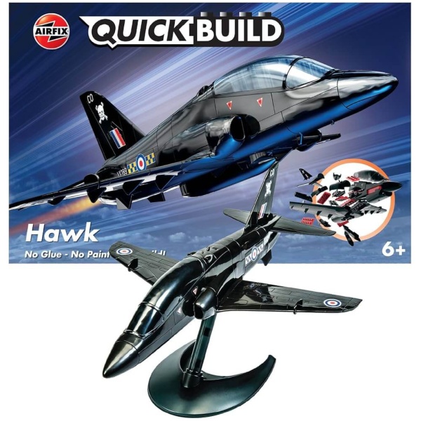 QUICKBUILD British Trainer Aircraft BAE Systems Hawk - Snap Fit