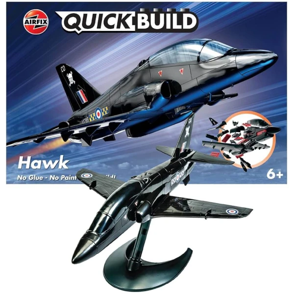 QUICKBUILD British Trainer Aircraft BAE Systems Hawk - Snap Fit