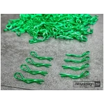1/10 Body Clips Kit (8) - Green