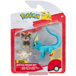 Pokemon Battle Figure Set 3-Pack –  Litleo, Mankey, Vaporeon