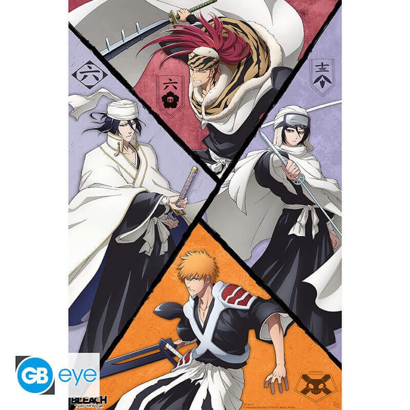 bleach-tybw-poster-maxi-915x61-fsc-mix-shinigami-group BLEACH TYBW - Poster Maxi 91.5x61 FSC MIX - Shinigami Group - Image 1