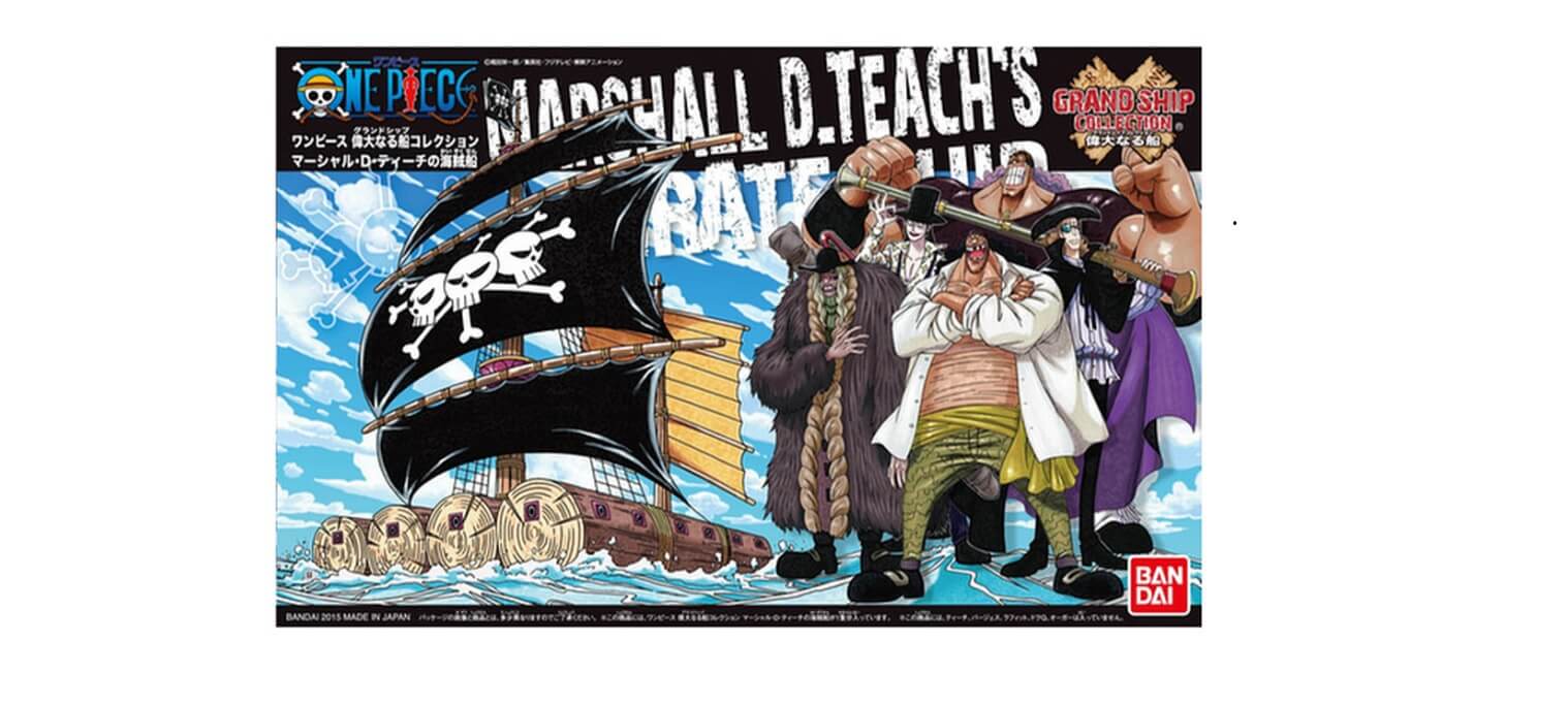 marshall One Piece: Grand Ship Collection Marshall D. Teach's Ship - Image 1
