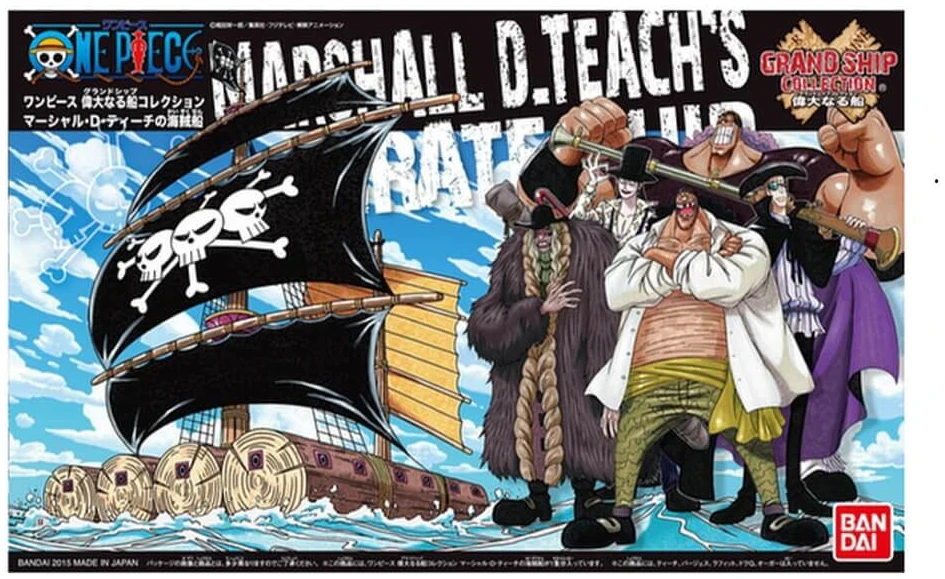 marshall One Piece: Grand Ship Collection Marshall D. Teach's Ship - Image 1