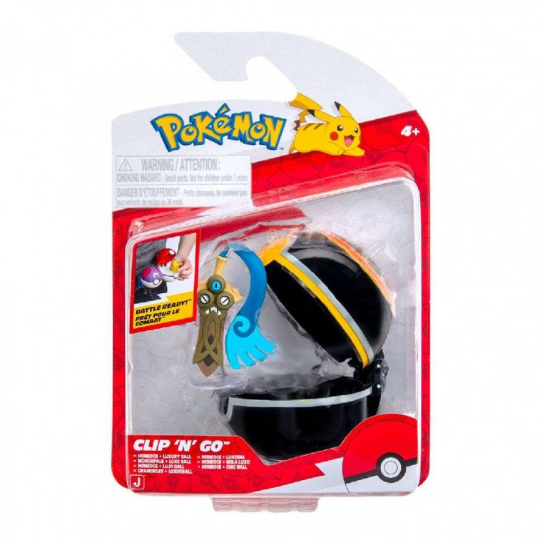 pokemon-figure-clip-n-go-honedge-with-luxury-ball-wave-22-jw095057-w22-pkw4159 Pokemon Clip 'N' Go Honedge with Luxury Ball - Image 1